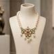 Handcrafted Meenakari Kundan Glass Bead Necklace